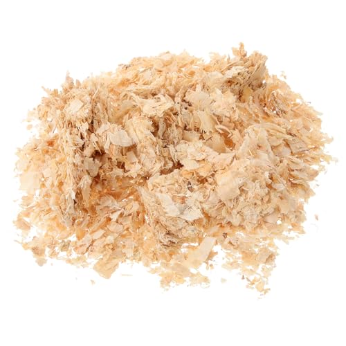 ifundom Lecho para Pequeños Animales con de Madera Absorbentes de Olores sin Polvo y Natural para Jaulas y