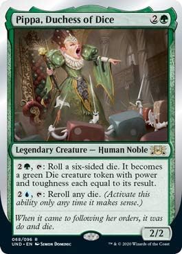 Magic: The Gathering - Pippa, Duchess of Dice - Unsanctioned