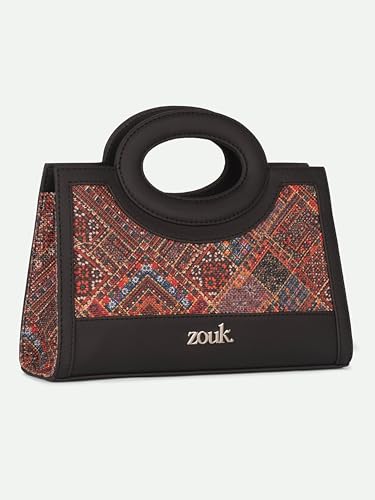 Image of ZOUK Zoe Sling Bag | Stylish Women's Crossbody Bags | Purse | Detachable Strap | Water-Resistant | Trendy Girls Side Bag | Compact & Chic