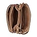 MultiSac Women's Zippy Triple Compartment Crossbody Bag, Pretty Patch/Hazelnut, One Size