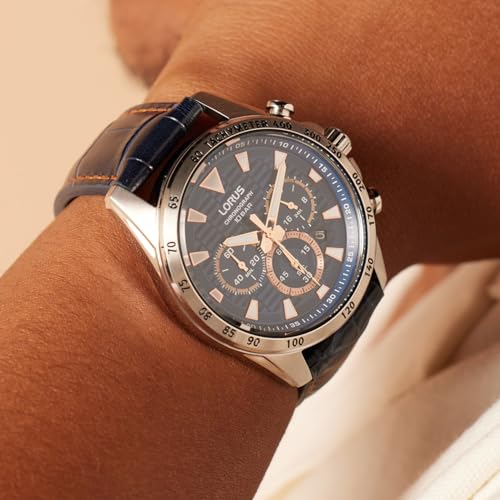 Lorus Orologio Automatico Analogico Da Uomo Con Bracciale In Acciaio Inossidabile, Argento - RL477BX9 - 3