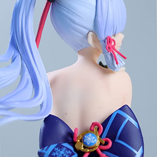 Limutoy Genshin Impact 2Nd Generation Wine Glass Umbrella Ayaka 1/7 Action Figure-Genshin Impact Figure Merch Pvc Collection Model, 28Cm/ 11 Inches #TOP5