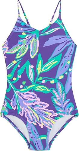 Image of Kanu Surf Girls' Hurricane Beach Sport UPF 50 One Piece Swimsuit