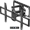 Mounting Dream UL Listed TV Wall Mount for Most 42-84 Inch TV, Full Motion TV Mount with Swivel and Tilt, Wall Bracket with Articulating Dual Arms, Fits 16inch Studs, Max VESA 600X400 mm, 100 lbs