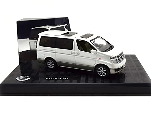 Amazon | □日産自動車特注 1/43【日産 エルグランドE51 (ホワイト