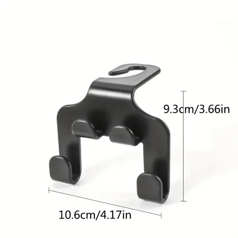 Car Back Seat Hook Hanging Storage Mobile Phone Holder Stand Lazy Rear Seat Phone Headrest Bracket For iPhone Samsung All Phones (1 PCS) — view 7