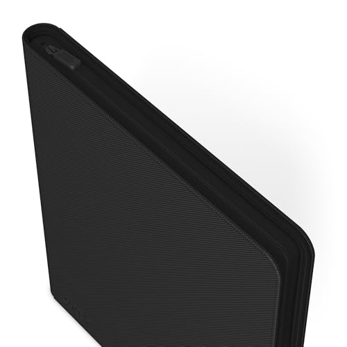Image of Ultimate Guard Zipfolio 480 - 24 Pocket XenoSkin (Quadrow) Black