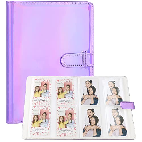Frankmate 256 Pockets Mini Photo Album for Fujifilm Instax Mini Camera Leather Photo Album Bookshelf Picture Album Book Simple Design