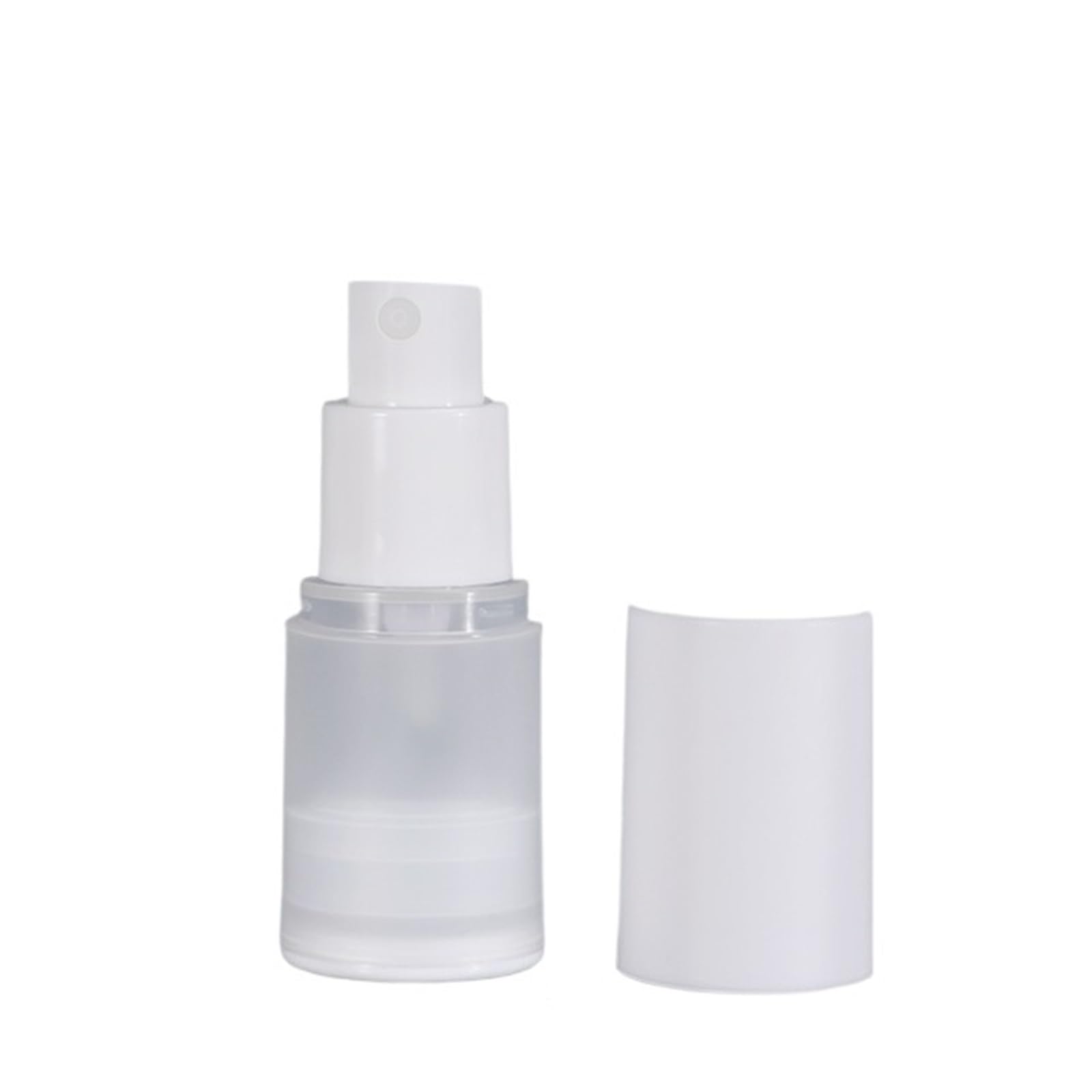 WEOKDFHA Empty Spray Bottle 3pcs Refillable Frosted Empty Vacuum Pump Lotion Bottles Dispenser Plastic Travel Cosmetic Container Portable Spray Bottle
