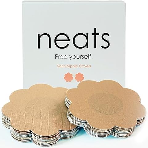 NEATS Satin Nipple Covers - Discreet & Comfortable Cover