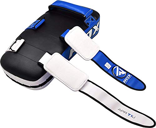 RDX Muay Thai Pad for Training, Curved Kickboxing Kicking Strike Shield, Coaching Kick Boxing, MMA, Martial Arts, Karate, Taekwondo, Punching, Foot, Knee and Elbow Target (One Pad Only) - Thumbnail 6