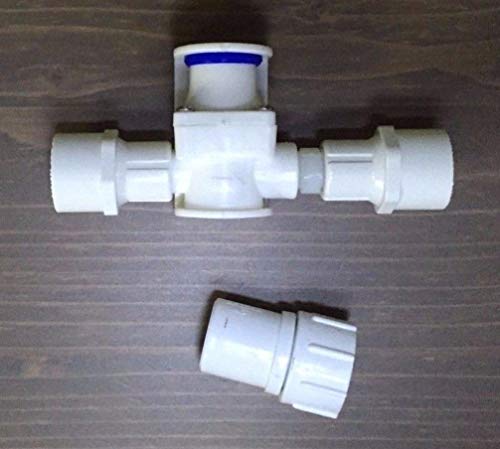 QHXCM for Pressure Reducer PVC Water Regulator + Garden Hose Adapter *Chicken Drinker Cups
