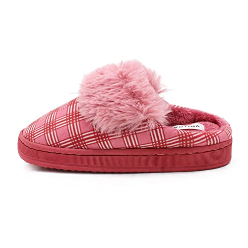 Image of VRITRAZ Women's Comfort Slip On Closed Toe Warm Winter with Cute Design print House Clog Indoor Slipper