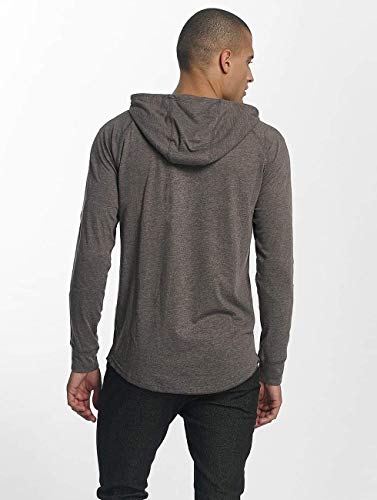 Only & Sons Onsmatt Longy LS Hood T-Shirt Uomo