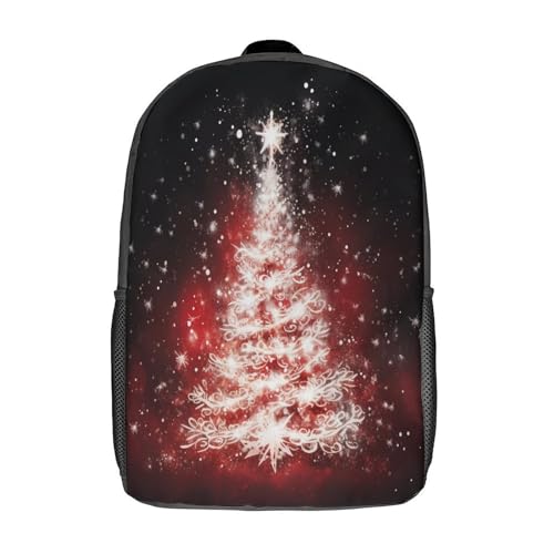 Sac à dos pour enfants motif sapin de Noël pour l'école maternelle