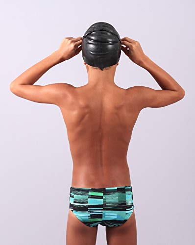 Fabíola Molina Sunga Infantil Para Natação 928, Multicolorido, Tamanho M/M