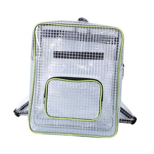 perfk Tool Backpack Engineer Tool Bag Anti-static Repairman Multi Use Industrial Technician Storage Organizer Mesh Transparent Bag