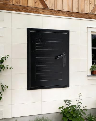 Porte à charnière pour stopper les courants d'air des gaines techniques - 2