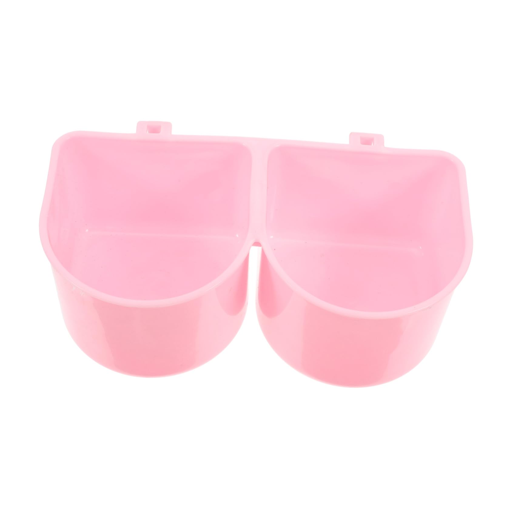 Totority Small Pet Feeding Dish Hanging Bowl for Bird Cage Rabbit Puppy Dog Crate Space Saving Design with Spill Resistant Rim Easy Installation Convenient Attachment