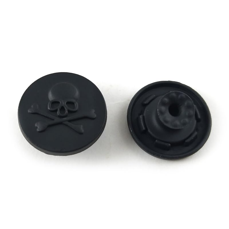 Guziki w stylu vintage Zestawy guzików 12, 20 mm czarne metalowe dżinsy Dżinsy z guzikami noszą dżinsowe guziki do marynarki