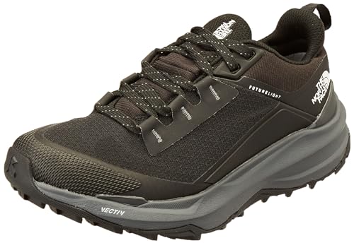 THE NORTH FACE Women's Vectiv Exploris 2 Futurelight Hiking Shoe, TNF Black/Vanadis Grey, US 8