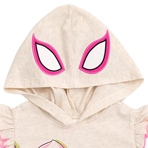 Image of Marvel Spider-Man Girls Cosplay Tank Top and French Terry Dolphin Shorts Outfit Set Toddler to Big Kid Sizes (2T - 14-16)
