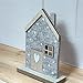 'Happy Home' freistehendes dekoratives Filzhaus (16 x 12 x 4 cm)