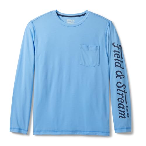 Image of Field & Stream Men's Roll Cast Long Sleeve Performance Tee Shirt with Drirelease