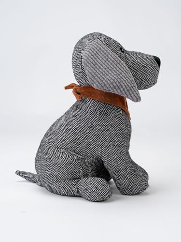 TrendPet Türstopper, Stopper für Fenster und Türen, tierische Türstopper, gefüllt mit 1Kg Sand, dekorativ (Hund Hugo)
