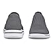 UUYOUNI Flat Shoes Women Wide Toe Casual Sneakers Mesh Lightweight Breathable Comfortable Dark Gray 8