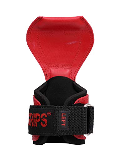Image of Cobra Grips Weight Lifting Gloves with Adjustable Neoprene Padded Wrist Wraps - Heavy Duty Alternative to Power Lifting Hooks for Deadlifts