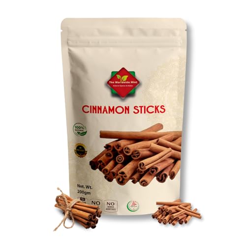 Cinnamon Sticks (200G / 7.05 oz) | Cinnamon Quills | Zimt | Cannelle | Canela | Danchini Sticks | 3 Inch lenth | Sweet and Aromatic for Cooking