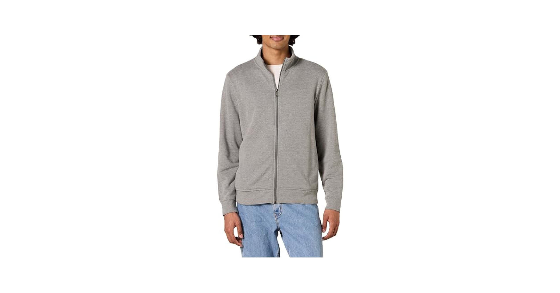 Amazon.com: Amazon Essentials Men's Zip Up Sweatshirt