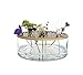 Produktbild LaLe Living Vase Buket aus Eisen und Glas mit Ornament Gold, Ø 20,5 x 10 cm