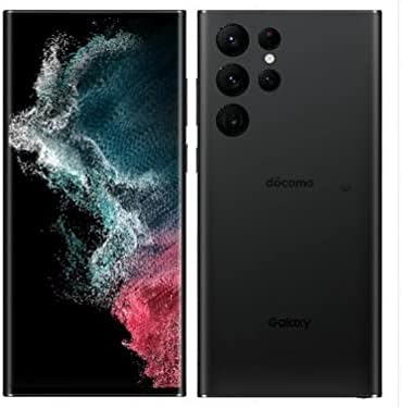 Amazon | docomo SAMSUNG Galaxy S22 Ultra SC-52C ファントムブラック 