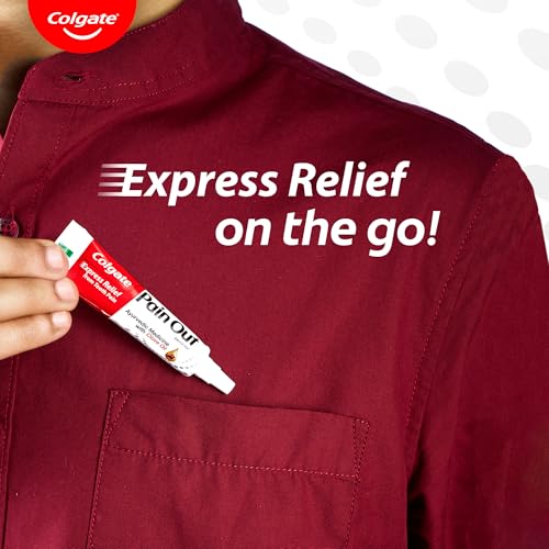 Colgate Zahngel, 10-Gramm-Tube, Linderung von Zahnschmerzen in drei Minuten, Fluoridfrei, Geschmacklos, Zahngele, Zahnpflege – Bild 5