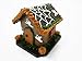 Dollhouse Miniature Halloween Gingerbread House Spider Web Holiday 15436