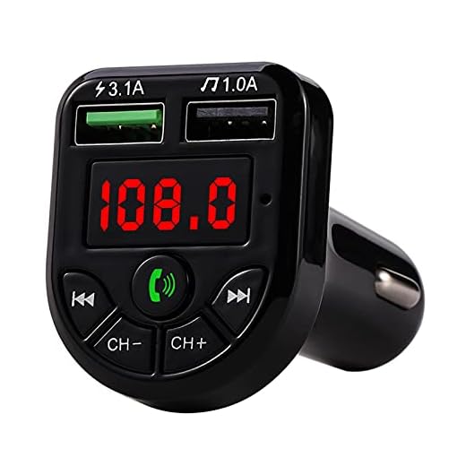 WYZ LED FM Sändare Bluetooth-kompatibel 5,0 bilmonteringssats Dual USB Billaddare 3. 1A 1A USB MP3 Musikspelare för iPhone bil U-disk/TF