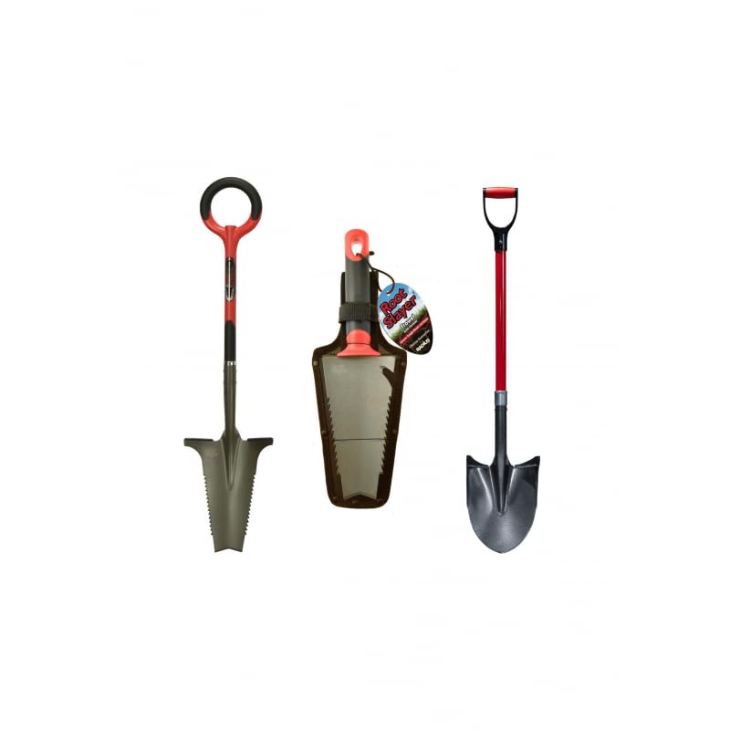 Venteo - Pack RootSlayer™ - Nero - Adulto - RootSlayer™+RootSlayer a Main™+RootSlayer - Paletta a sporgenza™ - Acciaio al carbonio