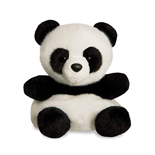 Aurora 61350 Palm Pals Bamboo Panda 5In Soft Toy Black & White