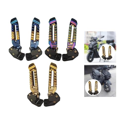 Cale pied pliable moto pour remplacer les appuis passagers usés - 2