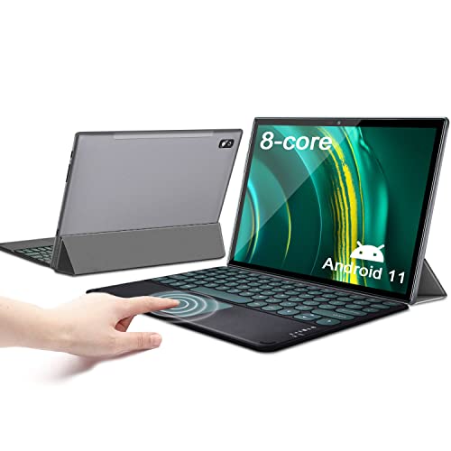 🚀【Octa Core + Android 11】Tablet in offerta è basato sull'ultimo sistema operativo Android 11, può scaricare tutte le app. L'interfaccia utente ben progettata rende il nostro tablet più gerarchico, bello e facile da usare. Abbiamo aggiunto molte nuove funzionalità, funzionalità ottimizzate per la privacy e siamo più veloci, offrendoti un'esperienza utente completamente nuova. Tablet PC è dotato di un processore Octa Core da 2Ghz veloce e supporta i giochi su larga scala.