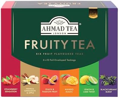 Ahmad Tea Gifts | Fruit Tea Selection Pack | Black Fruit teas | P...