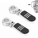 Repose pieds de moto, adaptés au repose pieds de moto chromé GoldWing GL1500 GL1800 avec support 2 pièces 32mm