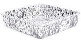 Enamelware Brownie Cornbread Pan - Grey Marble