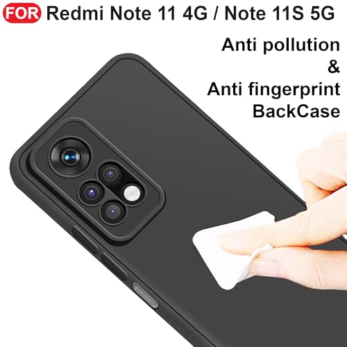 CEDO Store CEDO Back Cover for Redmi Note 11/11s (Black) - Image 6
