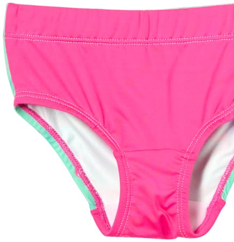 Girls' Long Sleeve Swim Set: Rashguard with Panty3