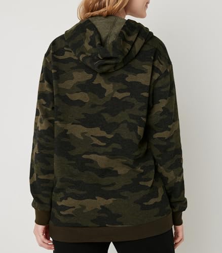 Victoria's Secret Women's PINK Logo Campus Hoodie Sweatshirt, Camouflage, (XS) - image 3