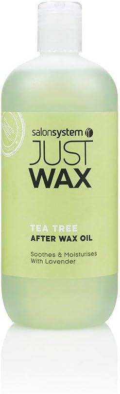 Salon System 500ml Just Wax Tea Tree After Wax Oil