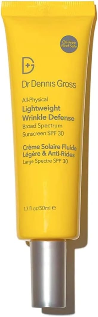 Dr. Dennis Gross All-Physical Lightweight Wrinkle Defense Broad Spectrum Sunscreen SPF 30, 1.7 oz